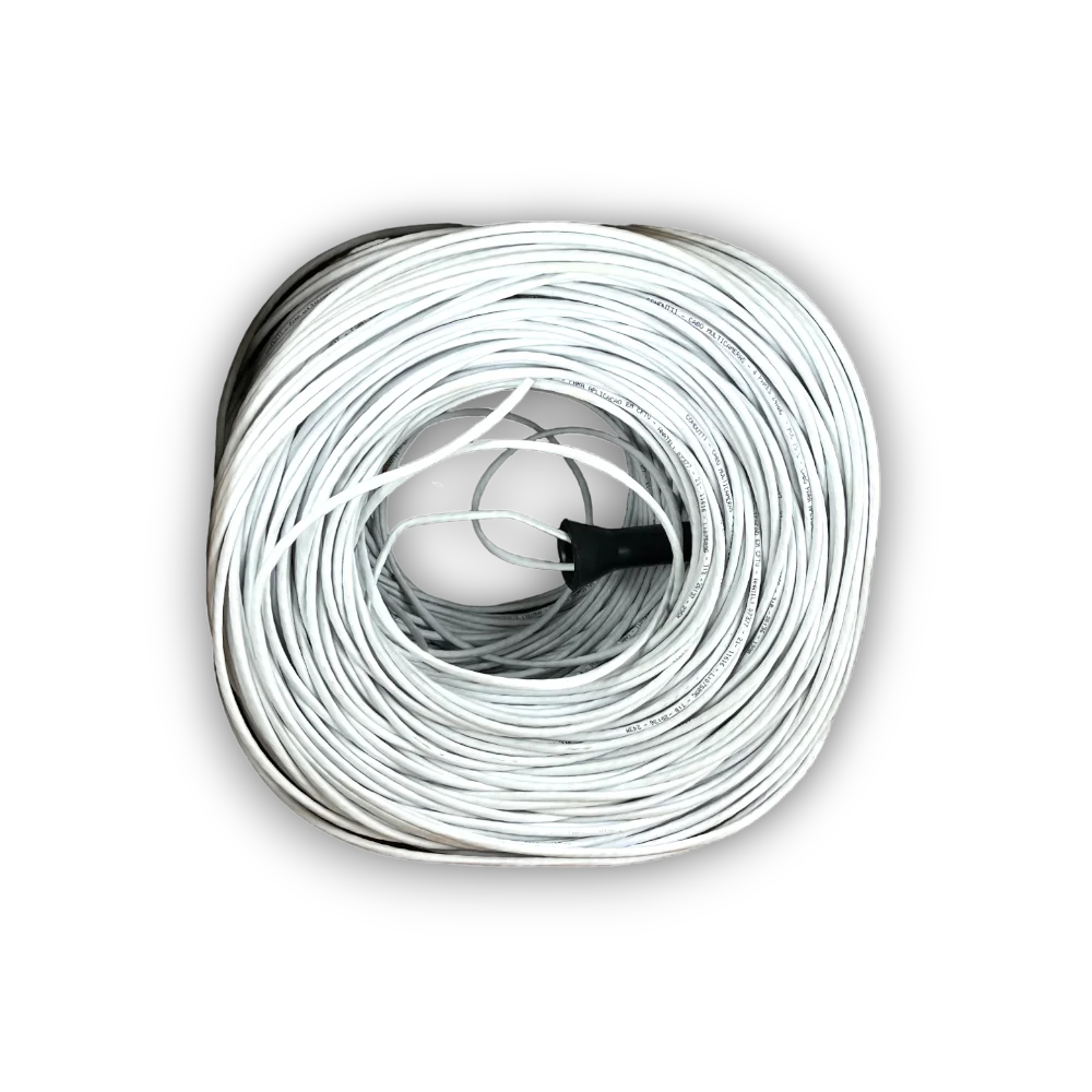 Imagem 5 de 5 do produto Cabo De Rede Condutti Cmx, P/ CFTV UTP, Cx 300m, Par Trancado 4 Pares, Branco