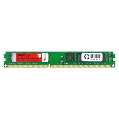 Memória Keepdata, 4GB,  1600MHz, DDR3, Para Desktop - Kd16n11/4g