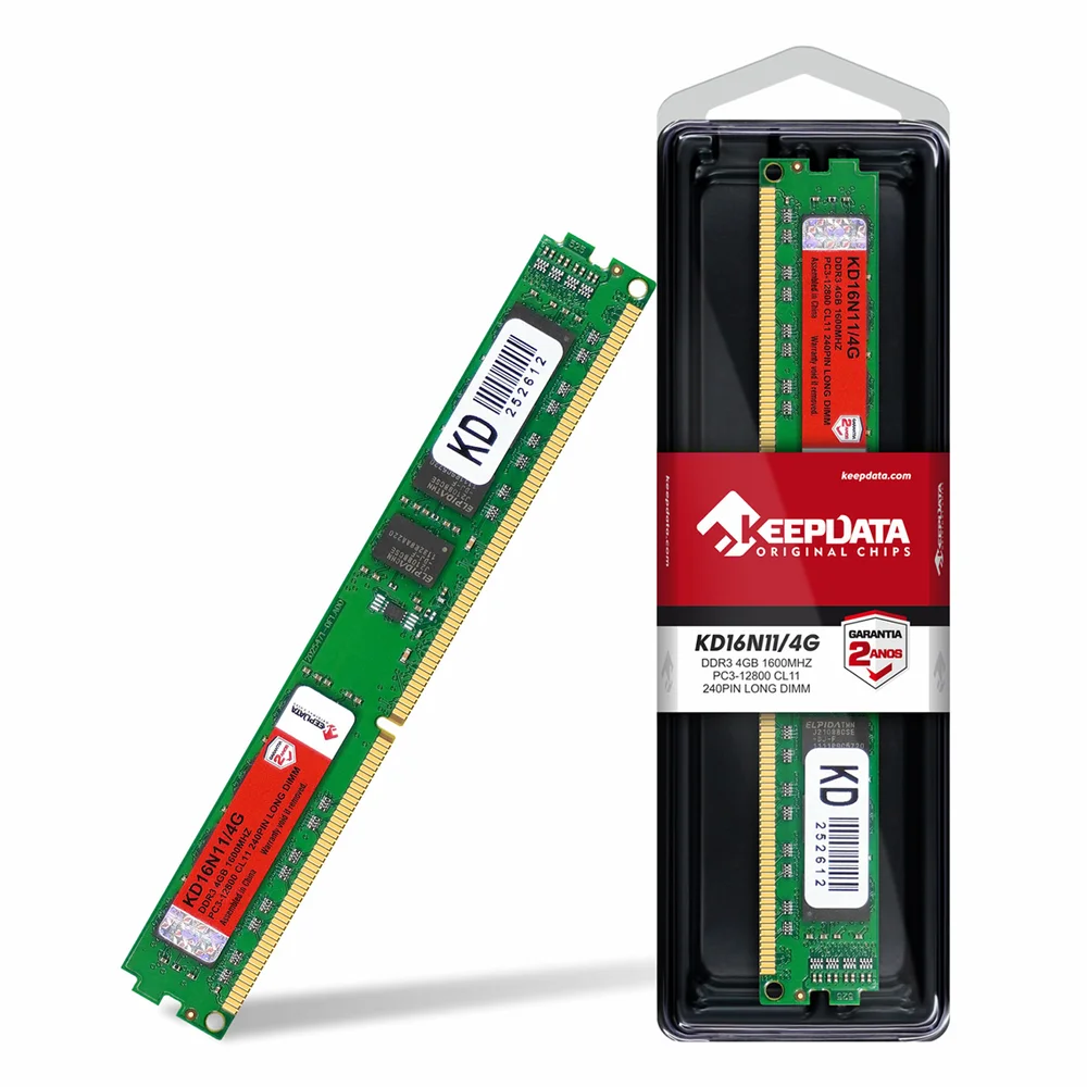 Memória Keepdata 4GB 1600MHz DDR3 KaBuM