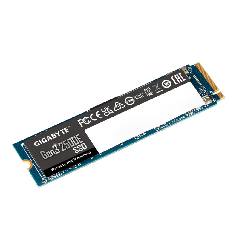SSD Gigabyte 500GB Gen3 2500e M2 2280 NVMe KaBuM