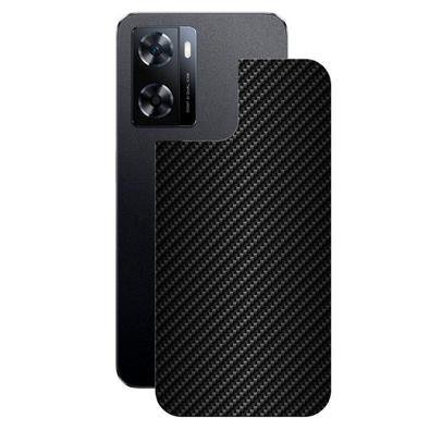 Película Para Oppo A57, Traseira De Fibra De Carbono Preta, Gshield