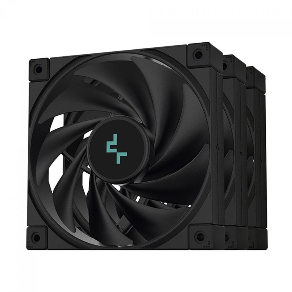 Kit Fan Deepcool Fk120 120mm Preto Com 3 Unidades R Fk120 Bknpf3 