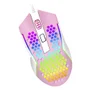 Mouse Gamer Redragon Reaping Elite, RGB, Rosa Com Branco - M987pw