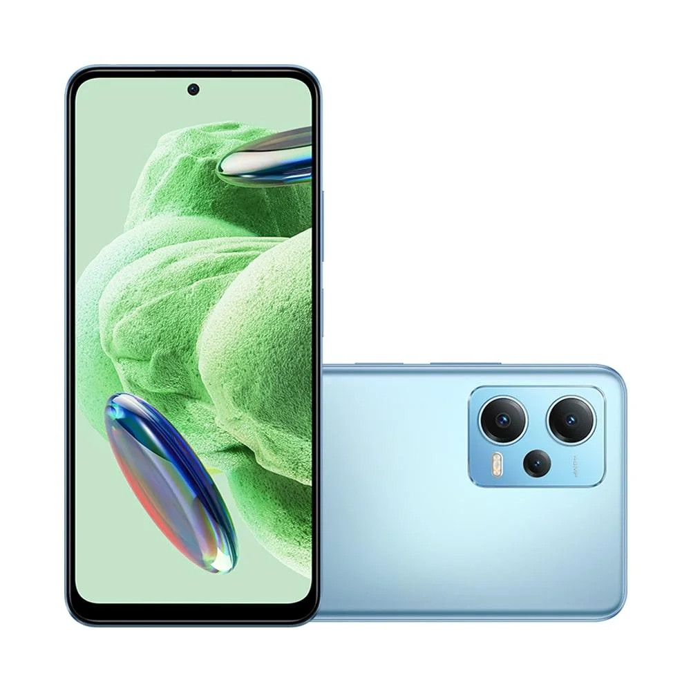 Xiaomi Redmi Note 12 5G 256GB Câm 48MP Azul KaBuM
