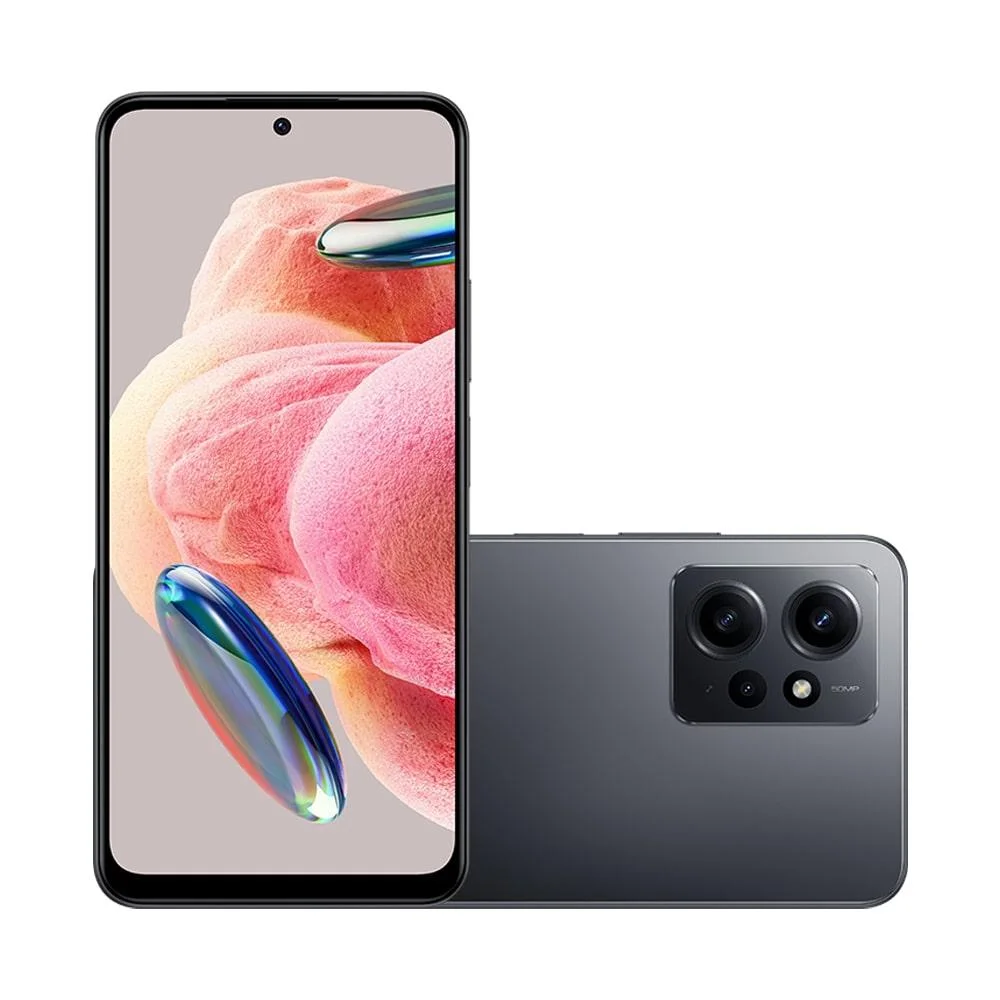 Smartphone Xiaomi Redmi Note 12 128GB Cinza KaBuM