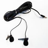 Microfone Lapela New Live, Duplo Entrevista, P3, Para Smartphone