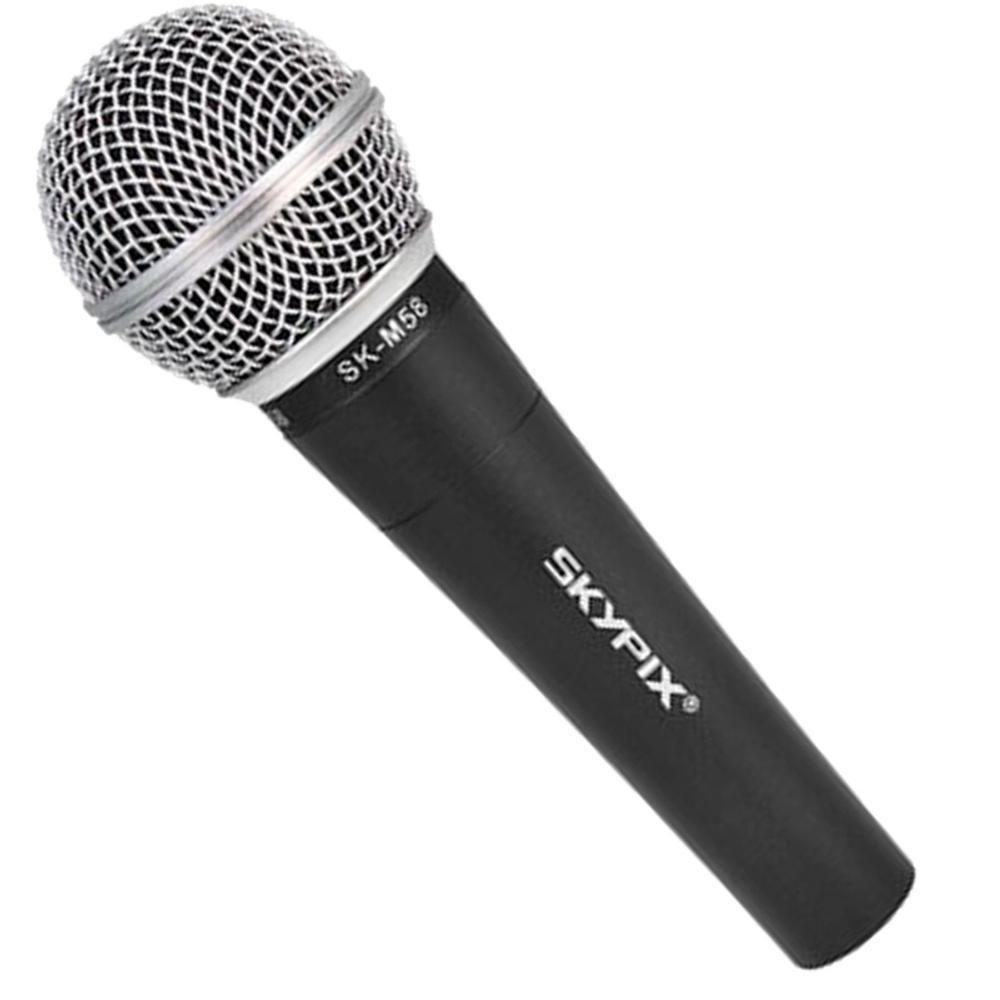 Microfone Skypix Dinâmico Profissional KaBuM