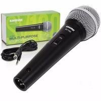 Microfone Shure Vocal, Com Fio - Sv100me