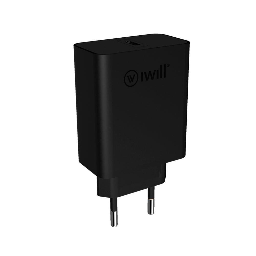 Adaptador De Parede 1 USBC PD 20W Preto KaBuM