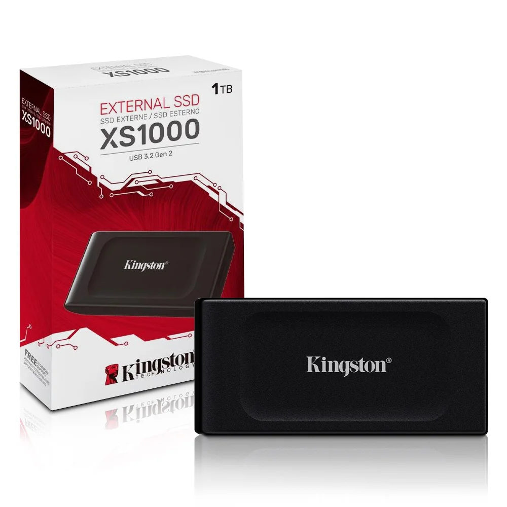Kingston XS1000 外付けSSD 1TB 6個セット Kingston XS1000 外付けSSD 1TB 6個セット Kingston XS1000 外付けSSD