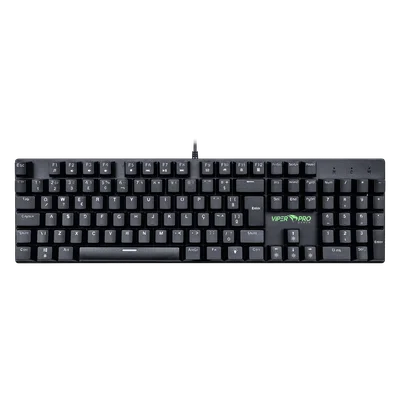 Teclado Gamer Viper Pro Mecanico Red Switch Mamba.