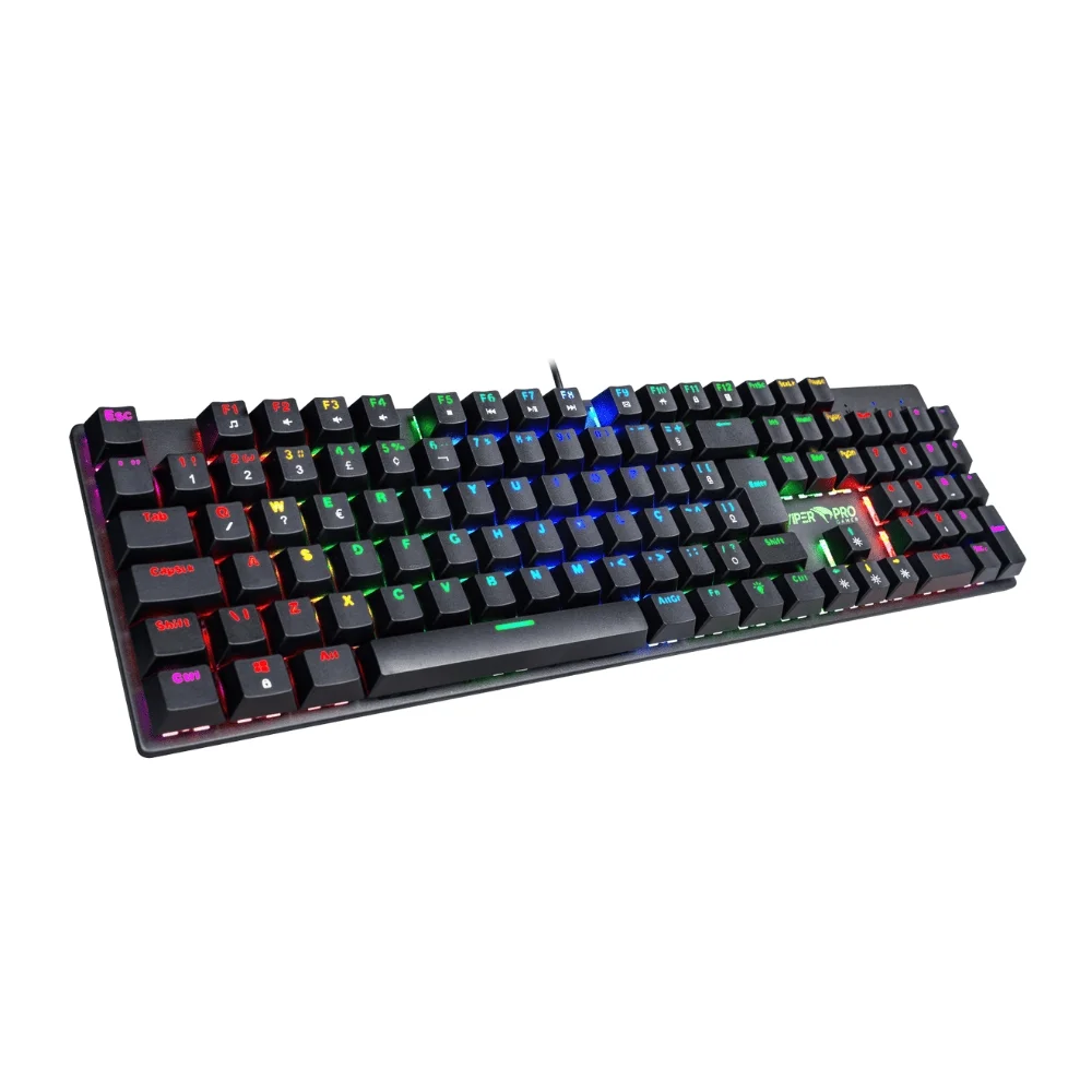 Imagem 3 de 5 do produto Teclado Gamer Viper Pro Mecanico Red Switch Mamba.
