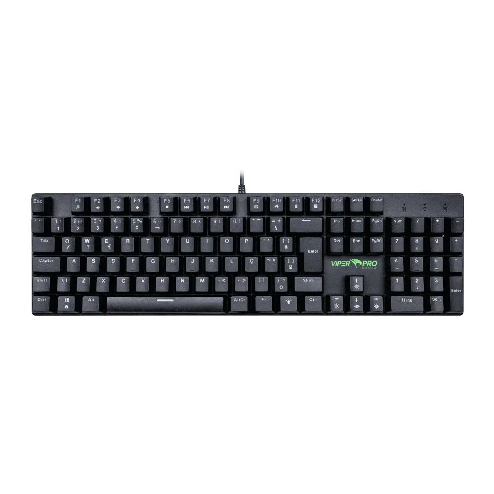 Imagem 4 de 5 do produto Teclado Gamer Viper Pro Mecanico Red Switch Mamba.