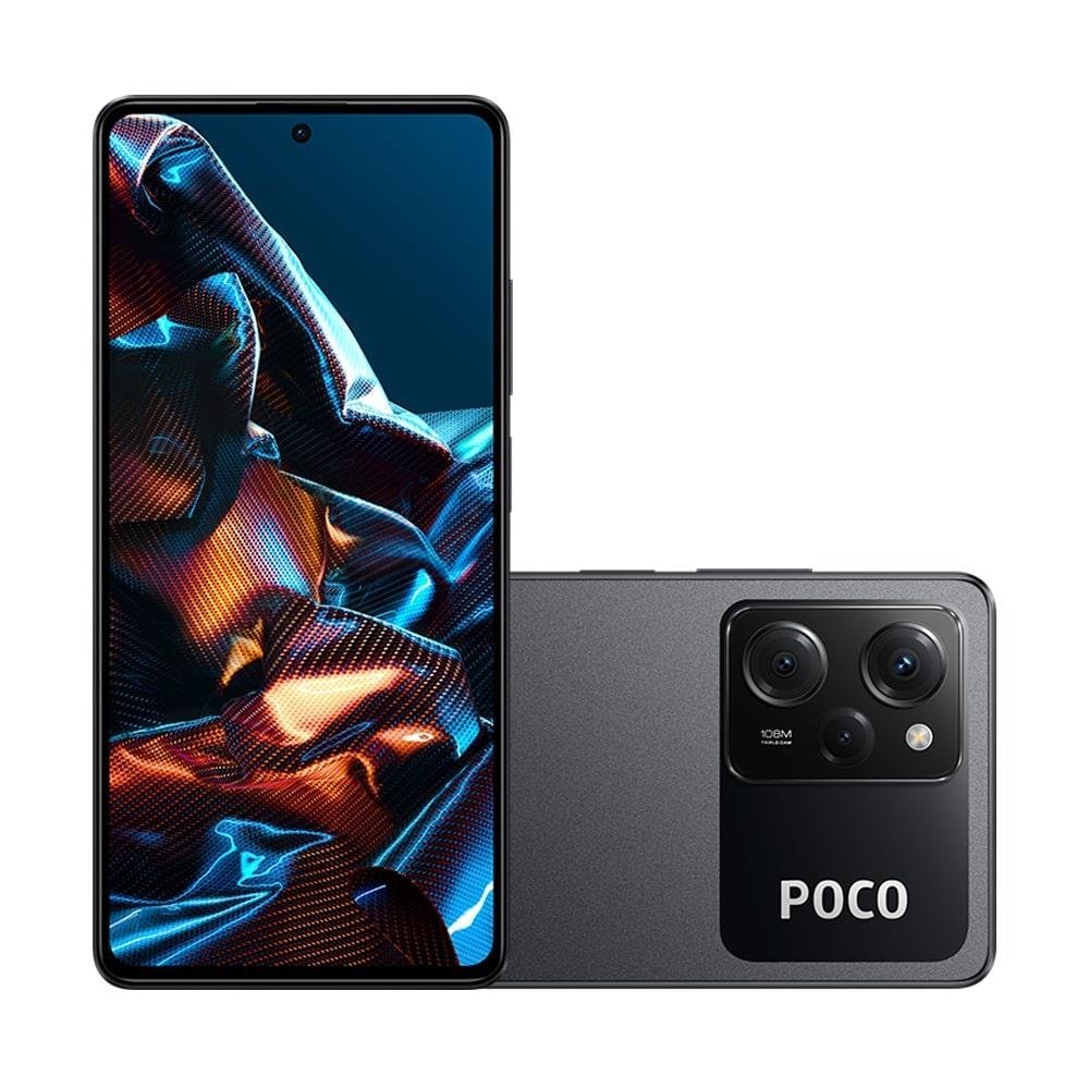 Smartphone Poco X5 Pro 5G 256GB 8GB Preto KaBuM