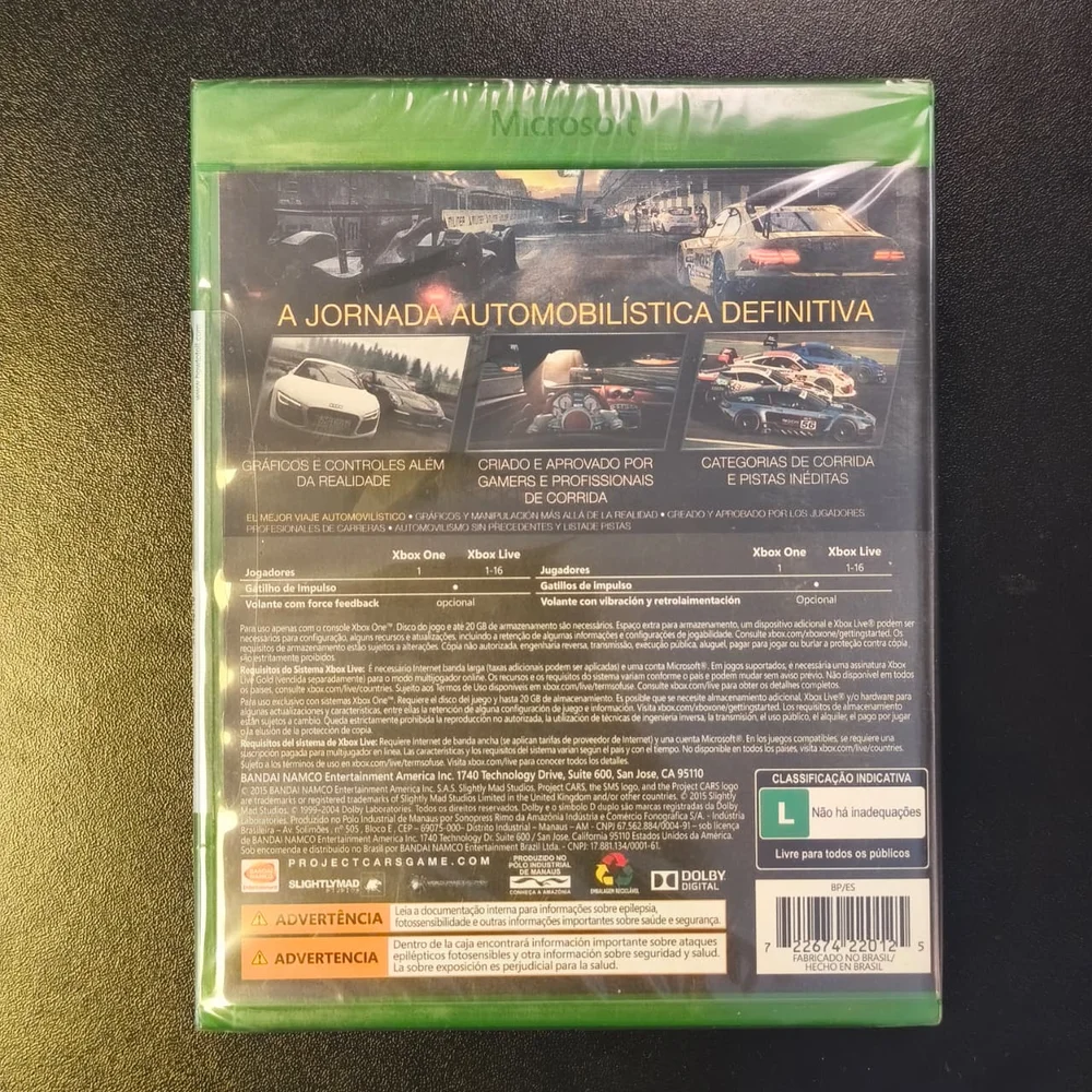 Imagem 2 de 5 do produto Jogo Project Cars - Xbox One