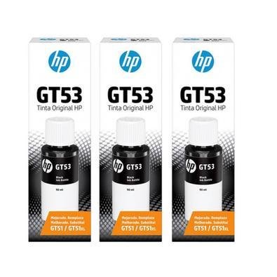 Kit 3 Tinta Gt53 Gt 53bk, Preto, Smart Tank 532