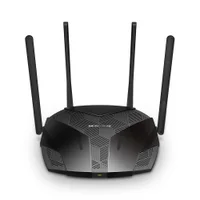 Roteador Mercusys Mr70x, Wi-Fi 6, Gigabit Ax1800, Dual Band, Preto