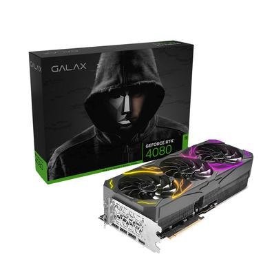 GEFORCE RTX 4080 16 GB GALAX 玄人志向 GPU NV RTX4080 BLACK SG 16GB GDDR6X 256 BITS GALAX