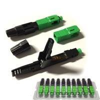 Características:  • Conector reutilizável sem perda de características • Montagem simples e rápida • Diâmetro da fibra óptica compatível: 125m • Pré-p