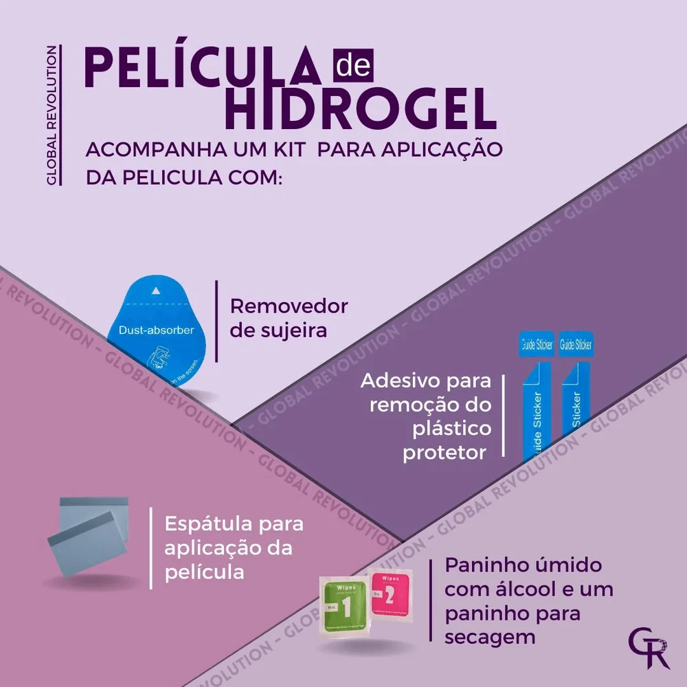 Película Hidrogel Hd Anti Impacto Para Xiaomi Poco F4 Película Hidrogel Hd Anti Impacto Para Xiaomi Poco F4