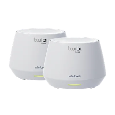 Kit Roteador Wireless Intelbras Twibi Force Ax, Dual Band - 2 Unidades - 4750131