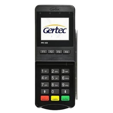 Leitor De Cartão Pin Pad Gertec Ppc-930, USB