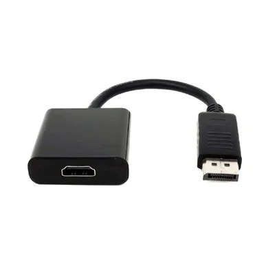 Adaptador Md9 Displayport (M) x HDMI (F), Preto