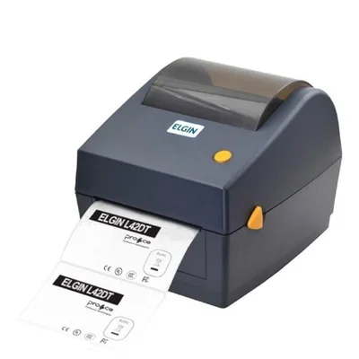 Impressora Térmica Direta De Etiquetas Elgin L42dt, 203DPI, USB, Serial, Não Usa Ribon