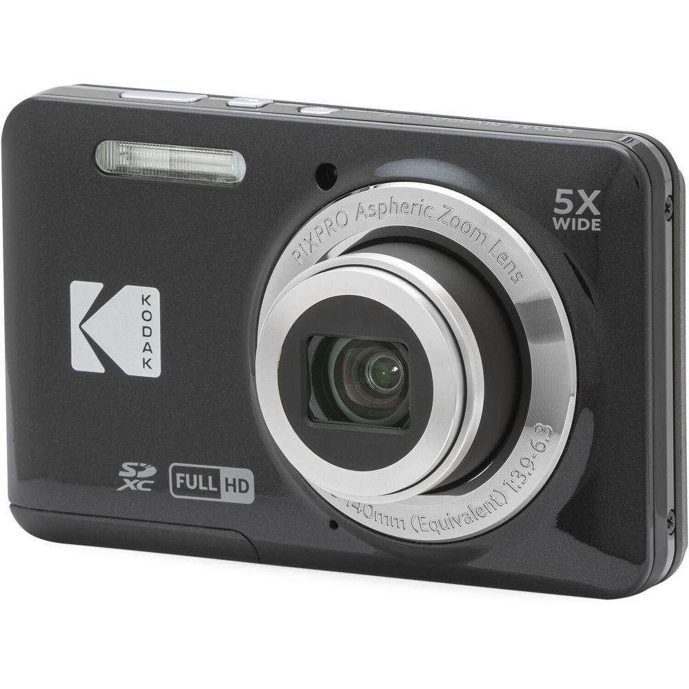Câmera Kodak Digital Zoom Fz55-bk, 16 Mp, Zoom Óptico De 5 X 28 Mm De Largura Angular E Tela Lcd De 2,7 Polegadas Câmera Kodak Digital Zoom Fz55-bk, 16 Mp, Zoom Óptico De 5 X 28 Mm De Largura Angular E Tela Lcd De 2,7 Polegadas