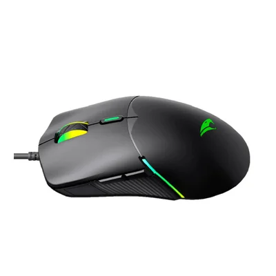 Mouse Gamer Viper Pro Naja, Com Fio, RGB,  7200 DPI, 6 Botões, Preto