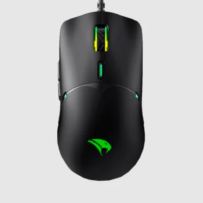 Mouse Gamer Viper Pro Naja, Com Fio, RGB,  7200 DPI, 6 Botões, Preto