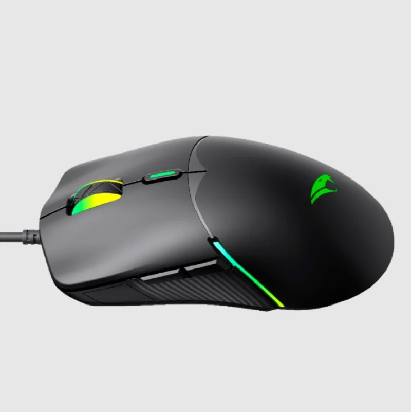 Imagem 5 de 5 do produto Mouse Gamer Viper Pro Naja, Com Fio, RGB,  7200 DPI, 6 Botões, Preto