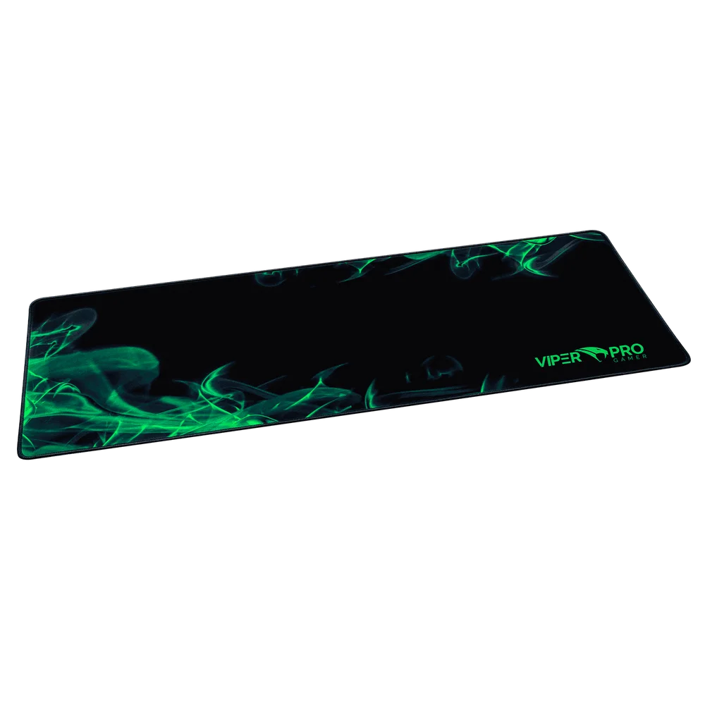 Imagem 2 de 5 do produto Mousepad Gamer Grande (900x300mm), Emborrachado, Control, Preto, Python Viper Pro – V1405 Mppython605