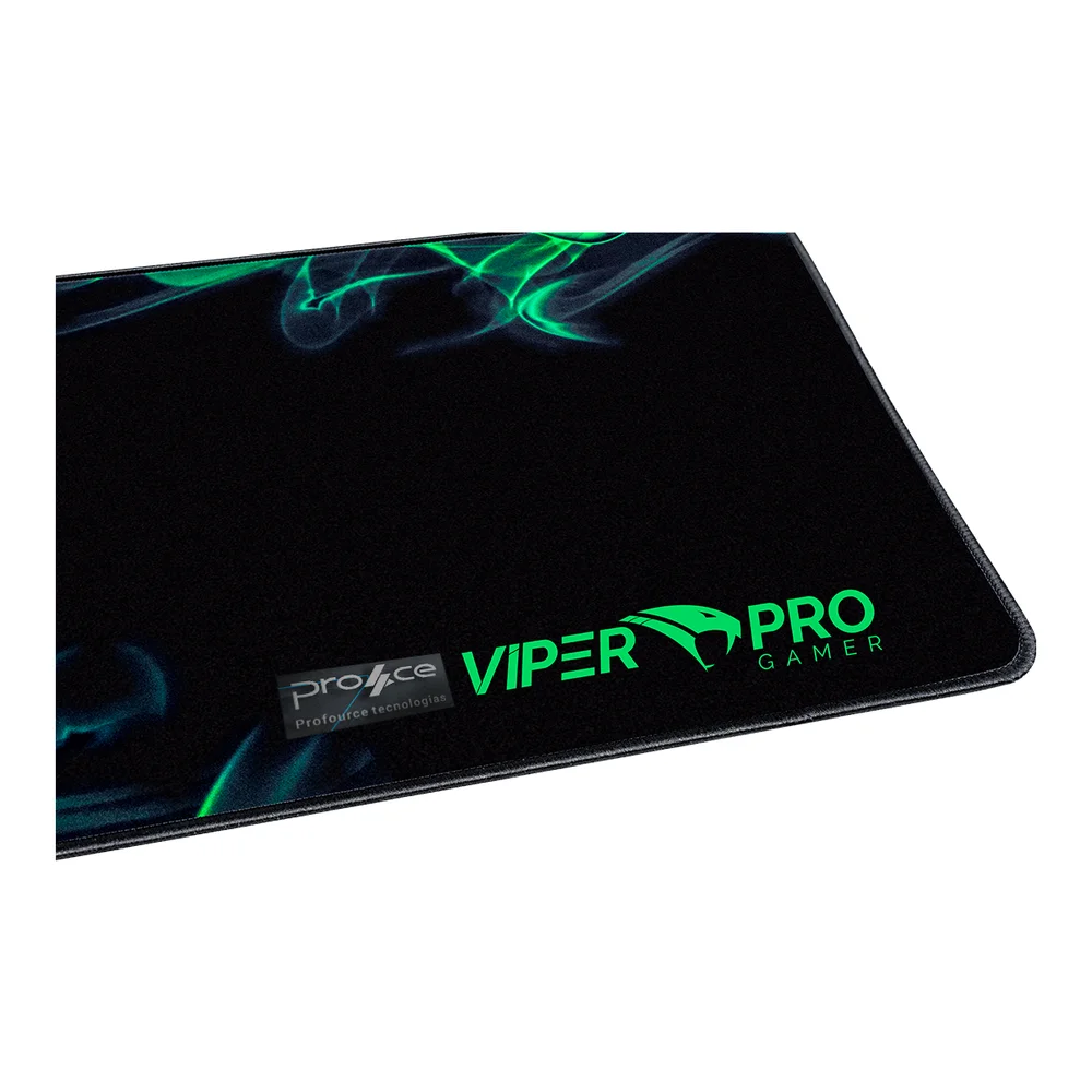 Imagem 3 de 5 do produto Mousepad Gamer Grande (900x300mm), Emborrachado, Control, Preto, Python Viper Pro – V1405 Mppython605