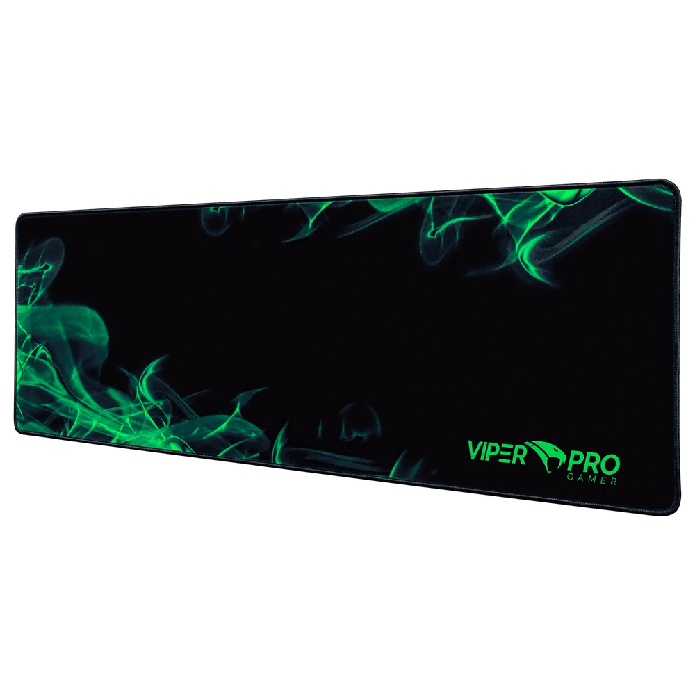 Imagem 4 de 5 do produto Mousepad Gamer Grande (900x300mm), Emborrachado, Control, Preto, Python Viper Pro – V1405 Mppython605