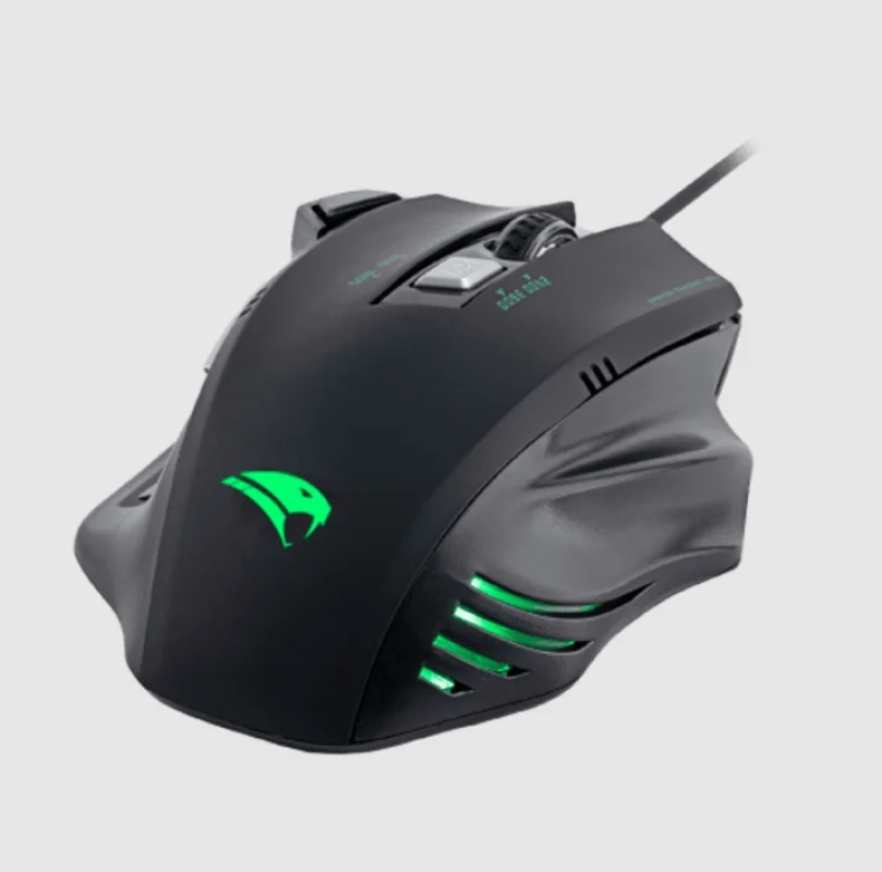 Imagem 2 de 5 do produto Mouse Gamer Óptico, 3600 Dpis, 05 Botões, Usb, Preto, Python Viper Pro – V1410 Mopython610