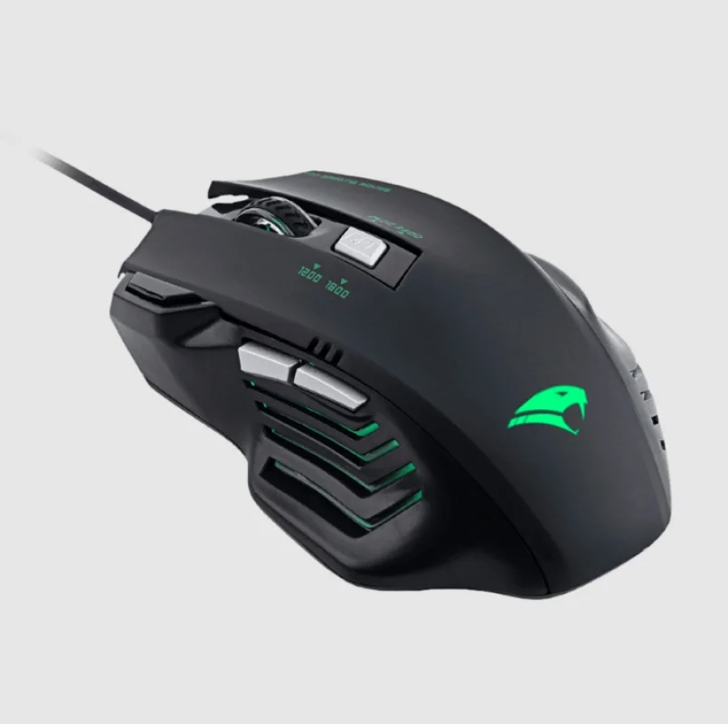 Imagem 3 de 5 do produto Mouse Gamer Óptico, 3600 Dpis, 05 Botões, Usb, Preto, Python Viper Pro – V1410 Mopython610