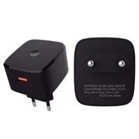 Carregador Turbo Power 4.0 Quick Charge, 30w, USB Tipo C - Lehmox