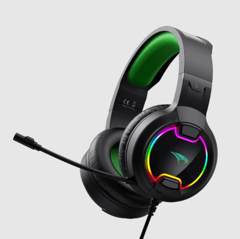 Imagem 4 de 5 do produto Headset Gamer Viper Pro Rgb Mamba Vivensis - 403 - Preto/verde