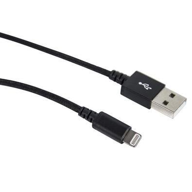 Cabo Md9 USB AM/iPhone Lightning, Nylon, 1.5M, Preto - Canaltech