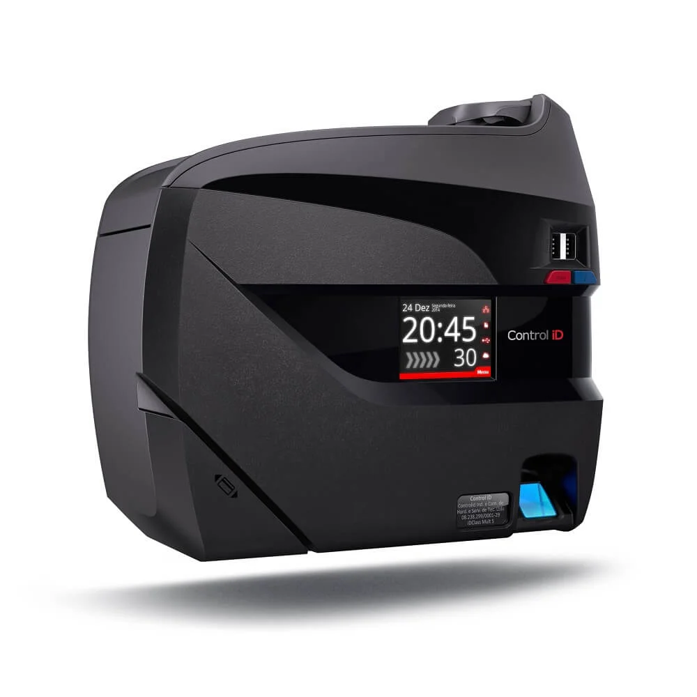 Imagem 5 de 5 do produto Relógio de Ponto Control ID Idclass Bio, Biométrico, Touch, USB / Ethernet - Rep/671/Bp/Ask