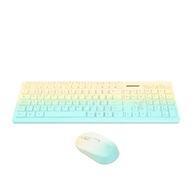 Combo Multimídia Maxprint Deluxe Pro, Teclado E Mouse Sem Fio, 2.4G
