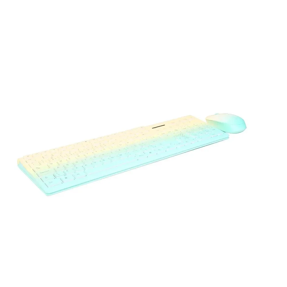 Imagem 2 de 5 do produto Combo Multimídia Maxprint Deluxe Pro, Teclado E Mouse Sem Fio, 2.4G