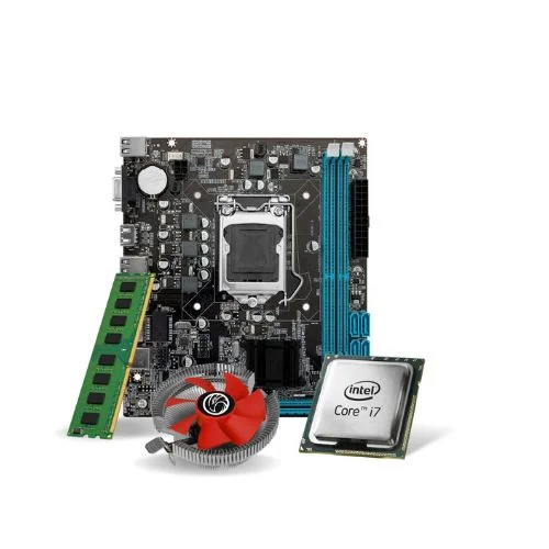 CPU H110 Core i7 6700 DDR4 2666 16GB Kit PlacaMe Processador Memória Cooler KaBuM