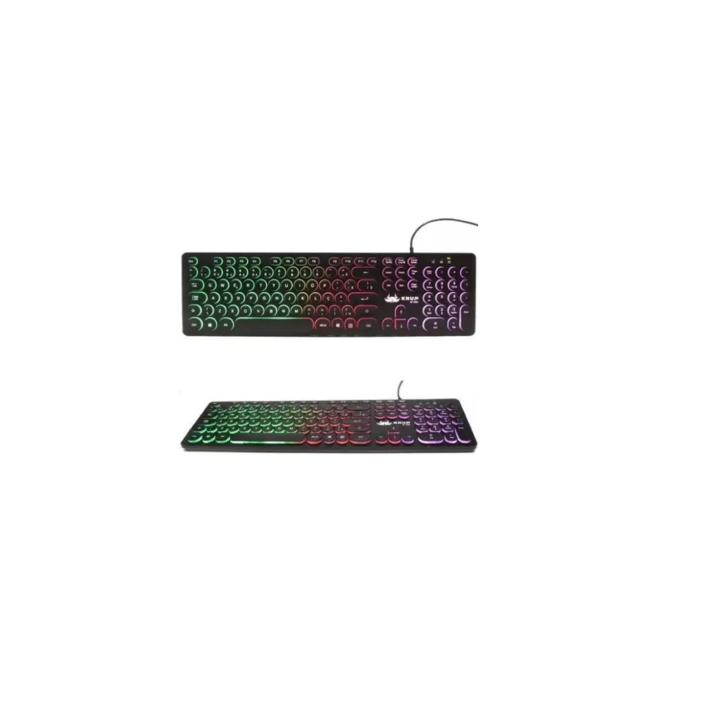 Teclado Gamer Led Rgb Computador Notebook Usb Abnt2 Knup Kp-2059 Teclado Gamer Led Rgb Computador Notebook Usb Abnt2 Knup Kp-2059