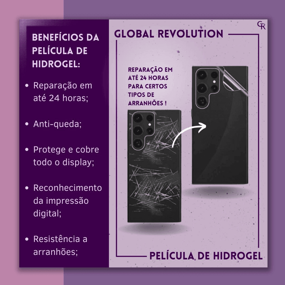 Película Hidrogel Verso Hd, Para Motorola Moto G30 Película Hidrogel Verso Hd, Para Motorola Moto G30