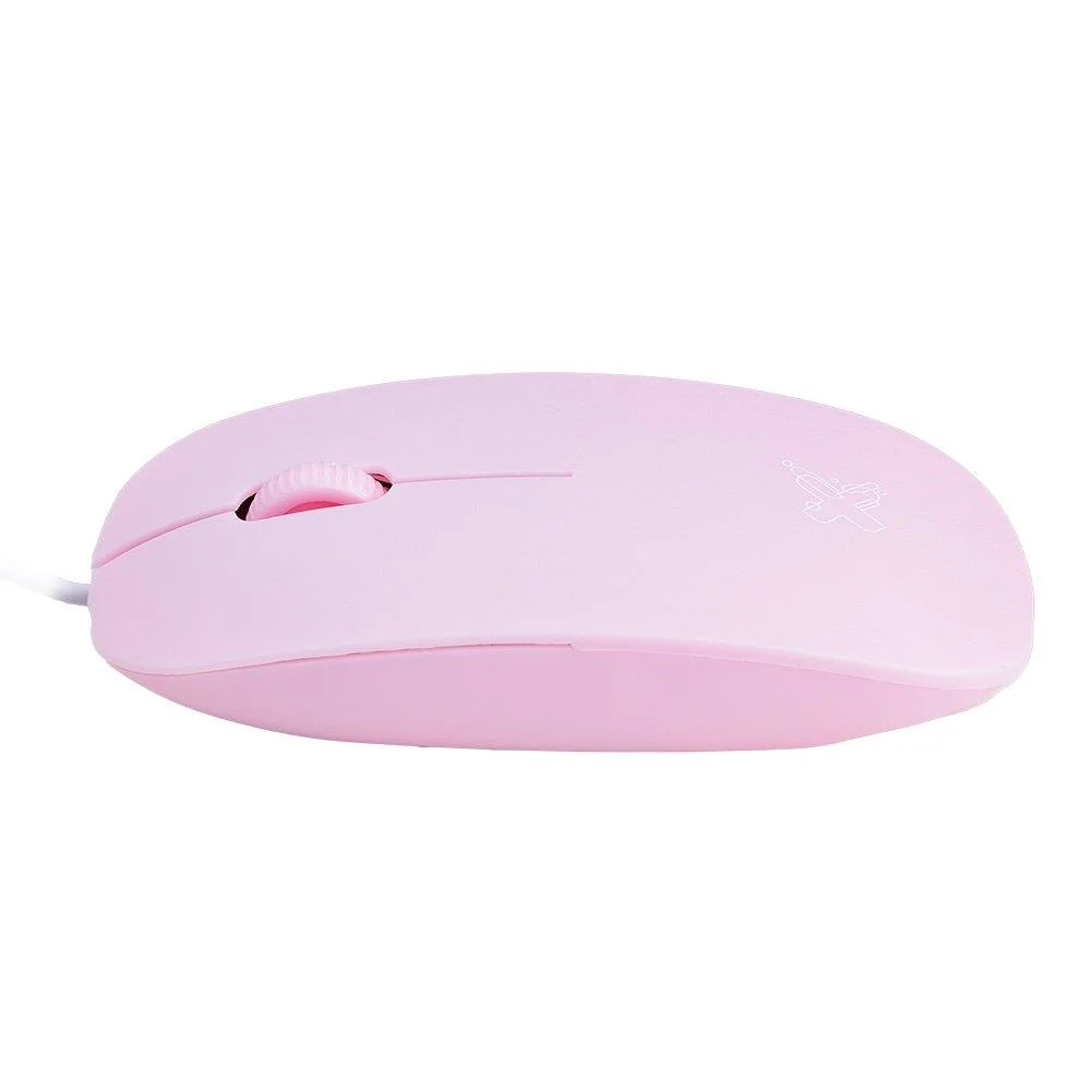 Mouse Maxprint Surface, 1200DPI, 3 Botões, USB, Rosa Mouse Maxprint Surface, 1200DPI, 3 Botões, USB, Rosa