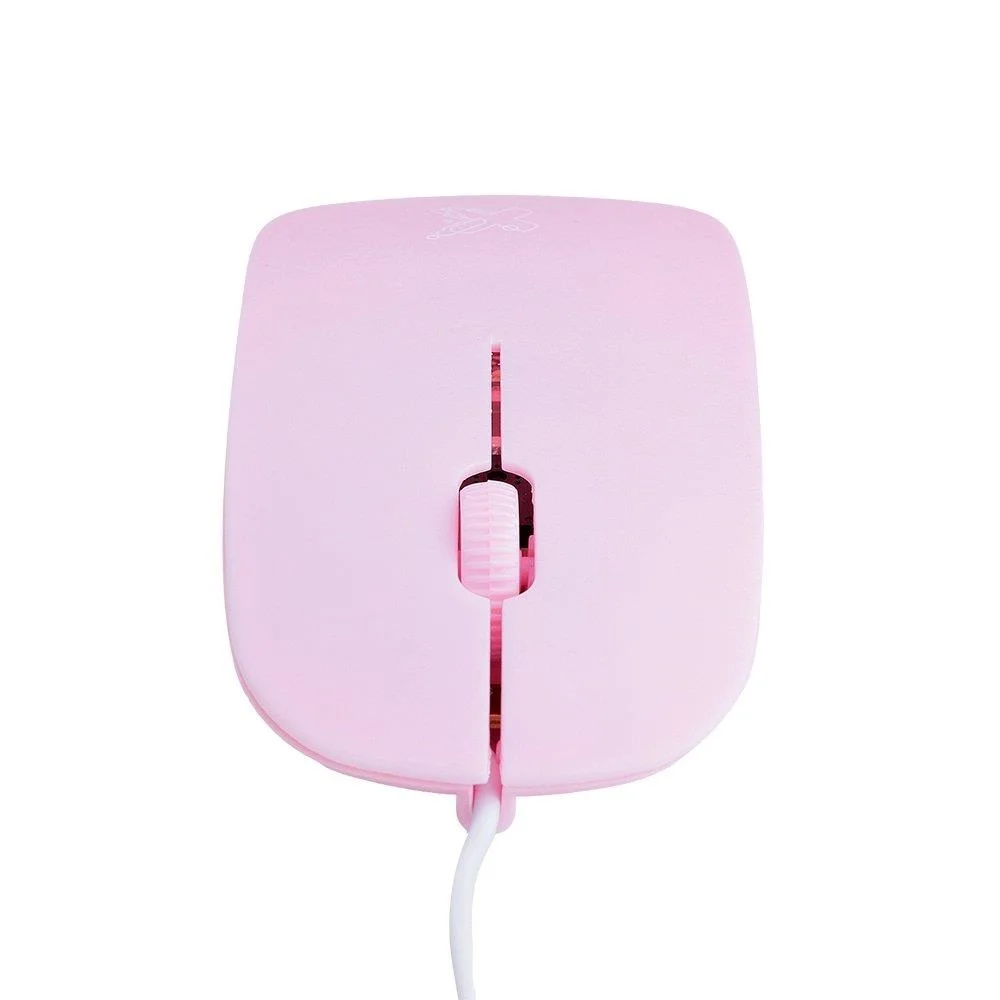 Mouse Maxprint Surface, 1200DPI, 3 Botões, USB, Rosa Mouse Maxprint Surface, 1200DPI, 3 Botões, USB, Rosa