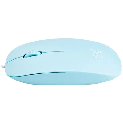 Mouse Maxprint Surface, 1200 DPI, 3 Botões, USB, Azul