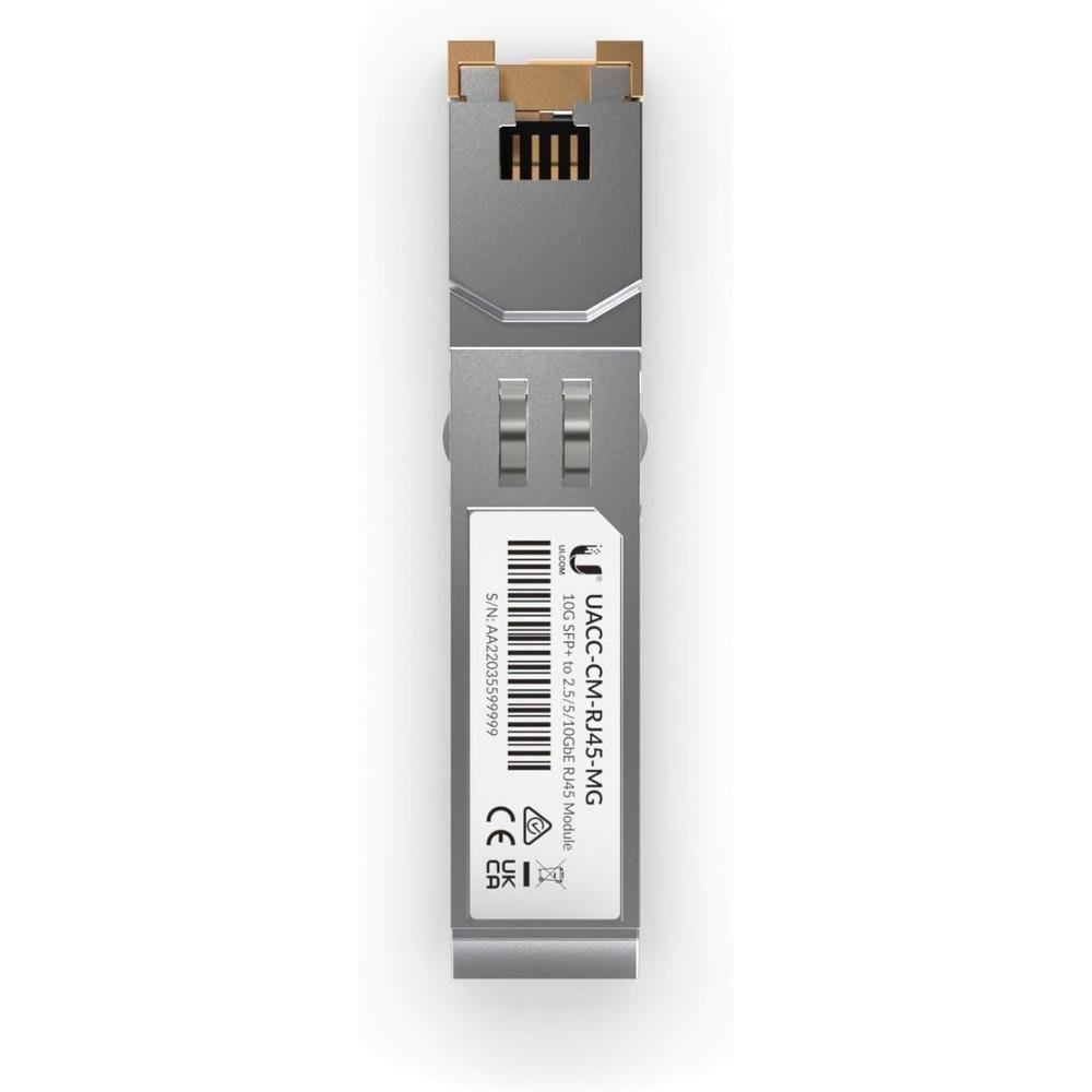 Imagem 3 de 4 do produto Módulo Transceptor Sfp+ Para Rj-45 10gbe - Uacc-Cm-Rj45-Mg - Caixa Com 1 Unidade